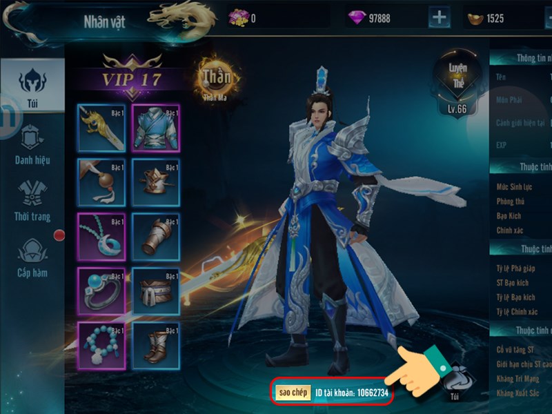 Nhấn v&agrave;o Sao ch&eacute;p