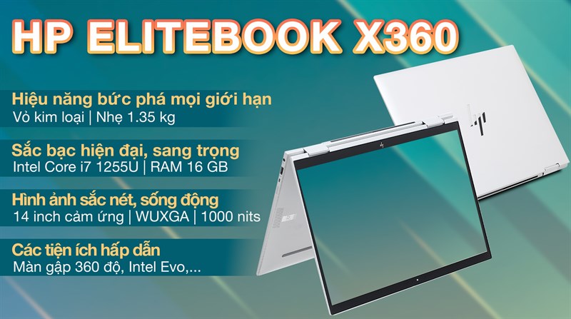 HP Elitebook X360 1040 G9 i7 1255U