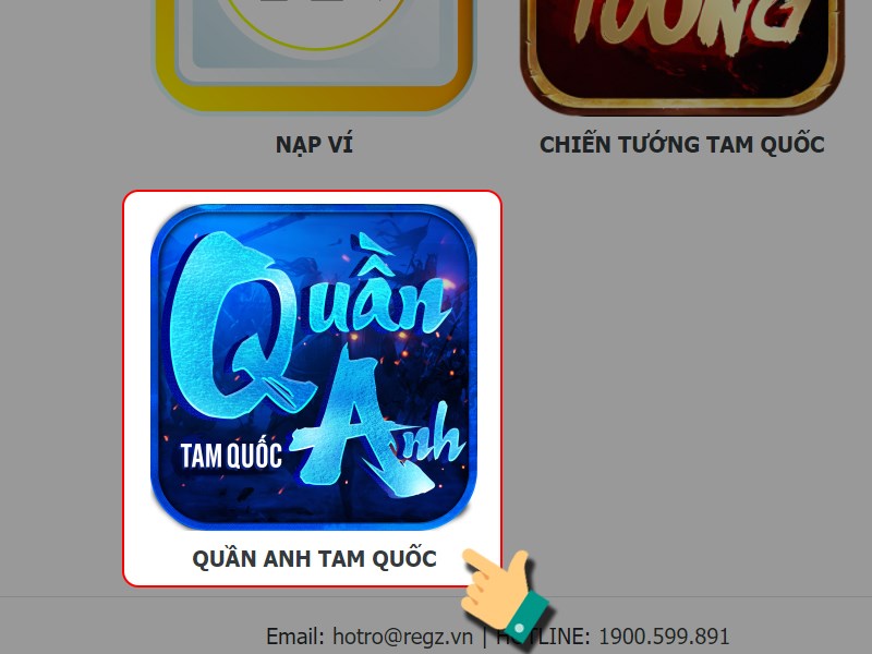 Chọn game Quần Anh Tam Quốc