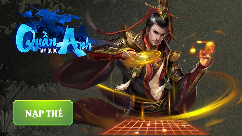 Cách nạp thẻ game Quần Anh Tam Quốc