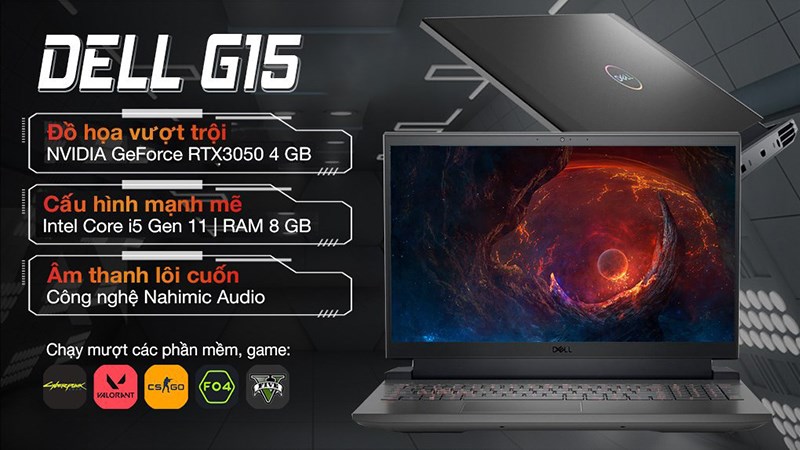 Dell Gaming G15 5511 i5 11400H (70266676)