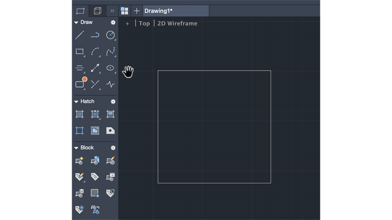 Lệnh Vẽ Hình Vuông Trong AutoCAD