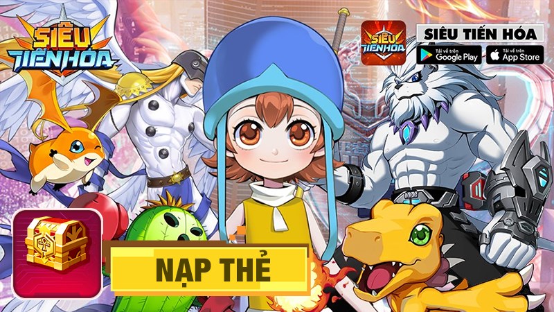 C&aacute;ch nạp thẻ game Si&ecirc;u Tiến H&oacute;a Mobile