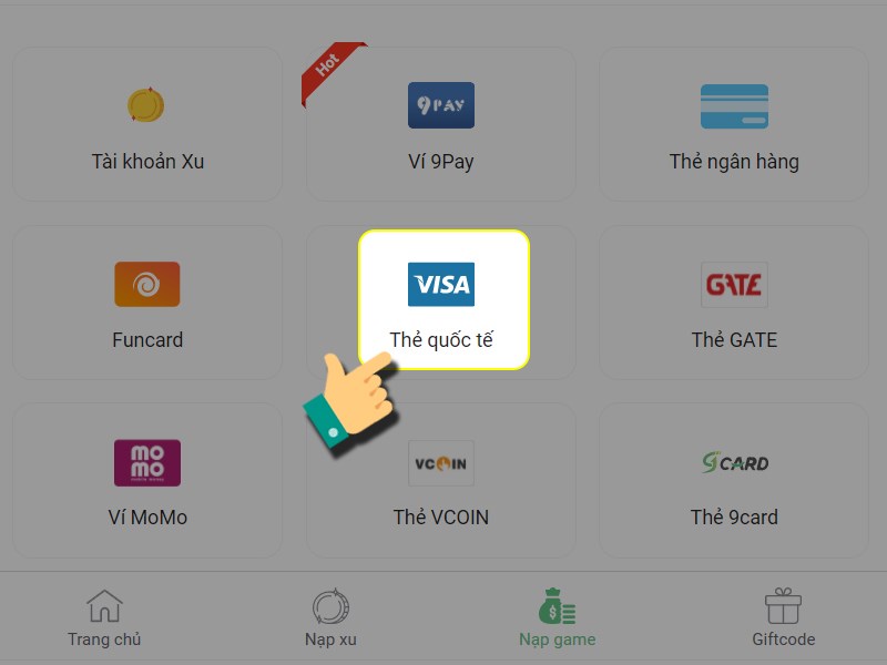 Thanh to&aacute;n bằng t&iacute;n dụng