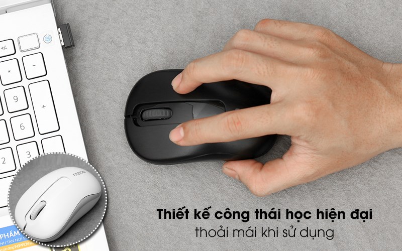 Chuột không dây Rapoo M10 Plus