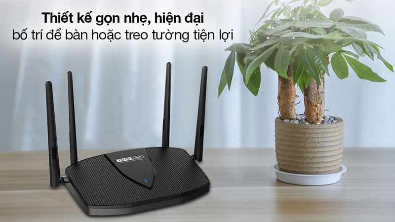 Bộ Ph&aacute;t S&oacute;ng Wifi Router Chuẩn Wifi 6 AX1800 Totolink X5000R Gigabit