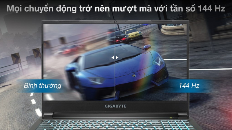 Màn hình 144 Hz sắc nét, bắt trọn từng khoảnh khắc Màn hình 144 Hz sắc nét, bắt trọn từng khoảnh khắc