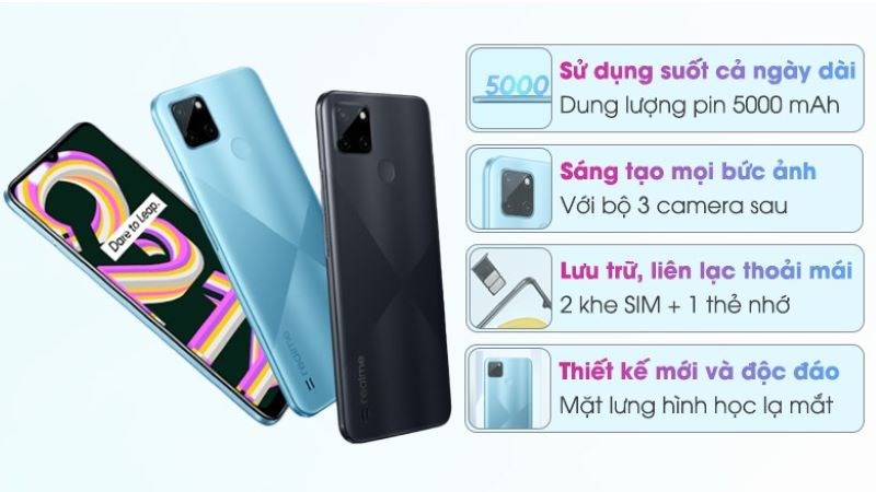 Realme C21Y sở hữu con chip kh&aacute; mới lạ nhưng hiệu năng v&ocirc; c&ugrave;ng ổn định