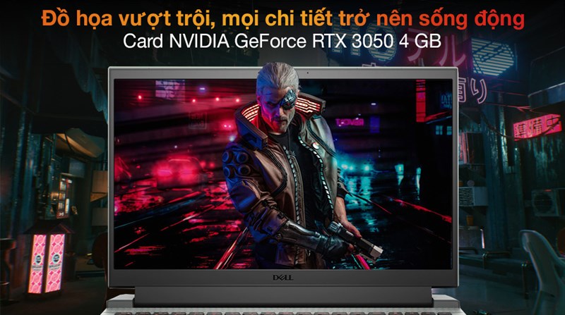 Ngo&agrave;i ra, n&oacute; c&ograve;n được trang bị card đồ họa rời NVIDIA GeForce RTX3050, 4 GB