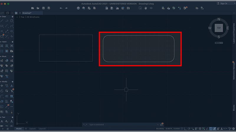 Cách Vẽ Hình Chữ Nhật Trong Cad Cực Đơn Giản, Chi Tiết Từng Bước