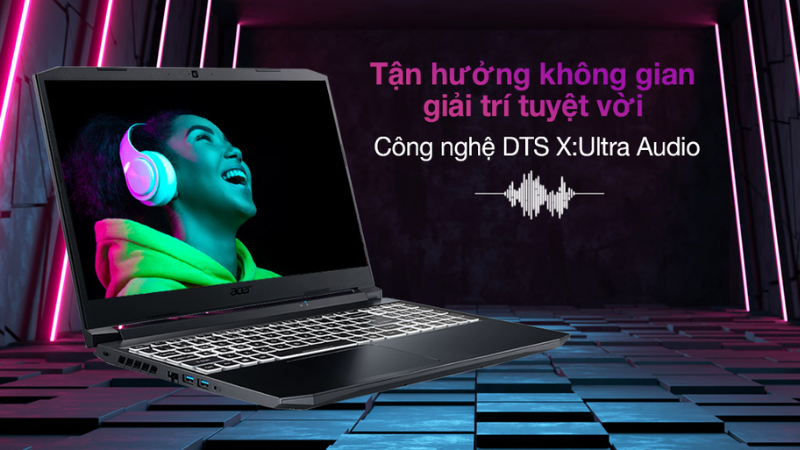 C&ocirc;ng nghệ &acirc;m thanh DTS X:Ultra Audio sống động, gi&uacute;p bạn trải nghiệm game ch&acirc;n thực hơn