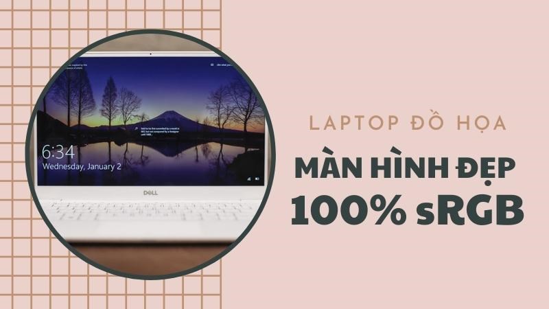 Top 14 laptop đồ họa có màn hình đẹp chuẩn 100% sRGB