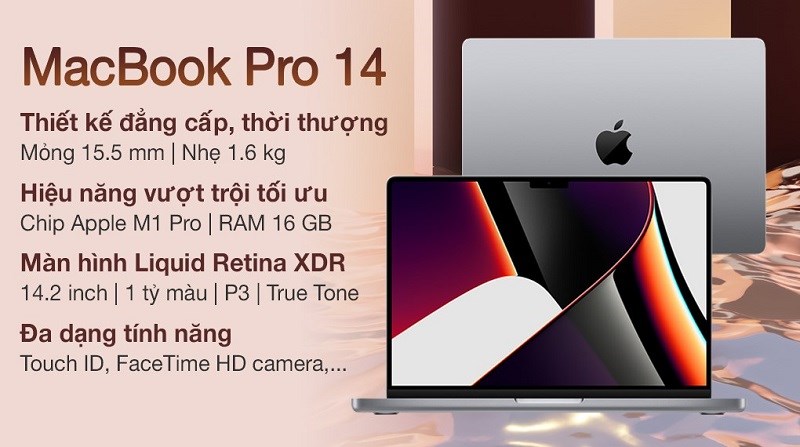 Laptop Apple MacBook Pro 16 M1 Pro 2021
