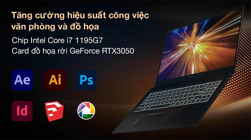 Cấu h&igrave;nh mạnh mẽ, n&acirc;ng cao hiệu suất đồ họa