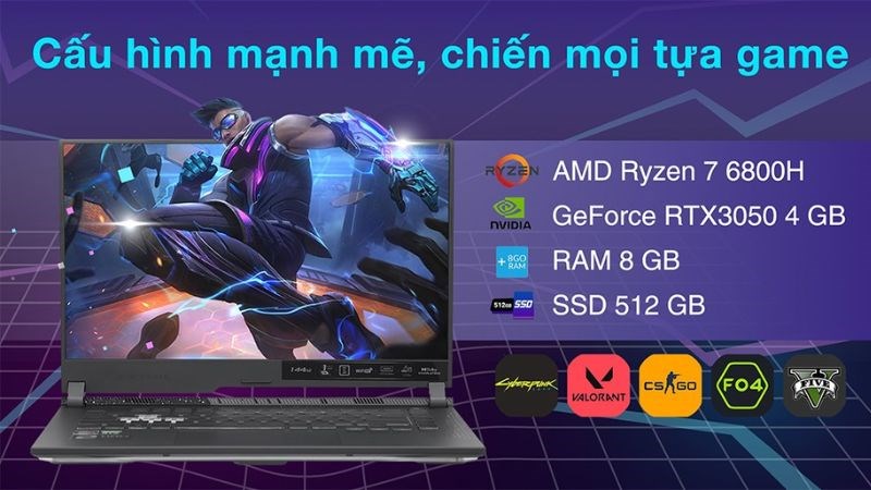 Cấu h&igrave;nh mạnh mẽ 