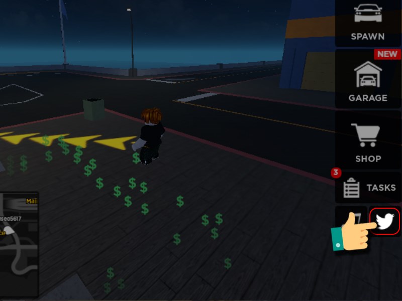 Nhấn v&agrave;o n&uacute;t nhập code