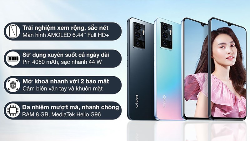 Điểm nổi bật tr&ecirc;n Vivo V23e