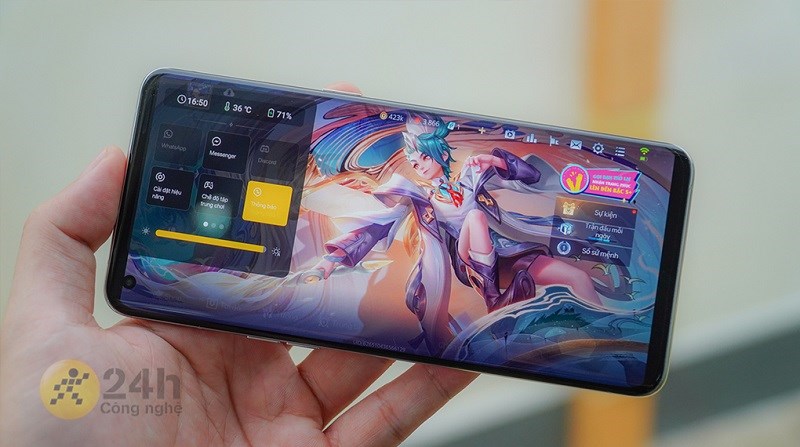 Chiến game thỏa th&iacute;ch c&ugrave;ng OPPO Find X5 Pro 5G