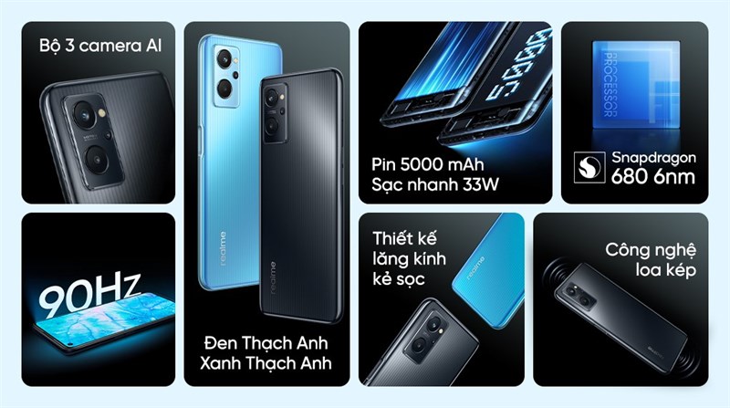 Realme 9i hứa hẹn sẽ mang lại trải nghiệm hiệu năng ổn định, mượt mà.