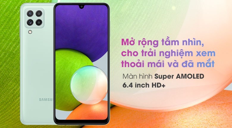 Samsung Galaxy A22 hiệu năng ổn định, mượt mà 