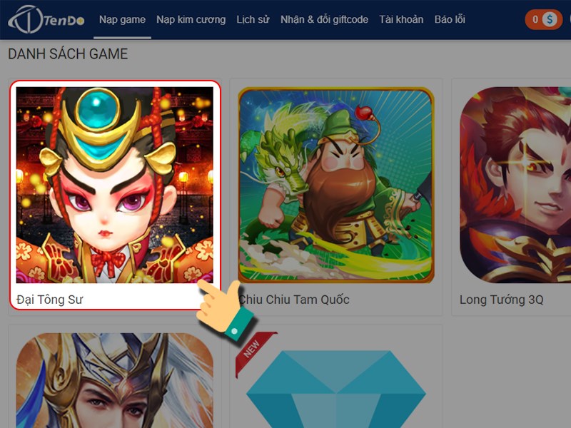 Chọn Đại T&ocirc;ng Sư