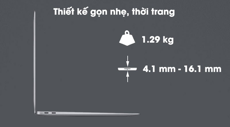 Thiết kế nhỏ gọn, sang trọng