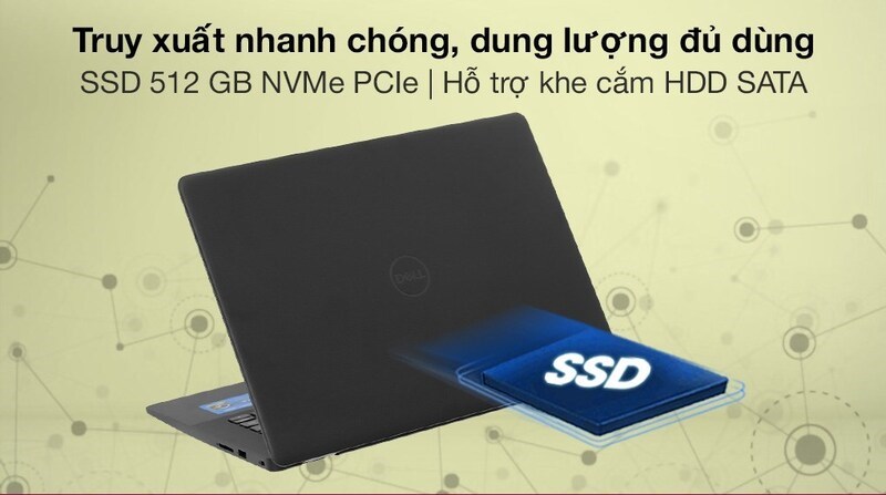 Khởi động nhanh, không gian lưu trữ tốt