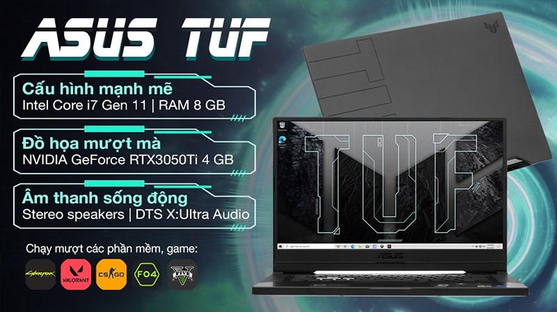 Điểm nổi bật trên laptop Điểm nổi bật trên laptop