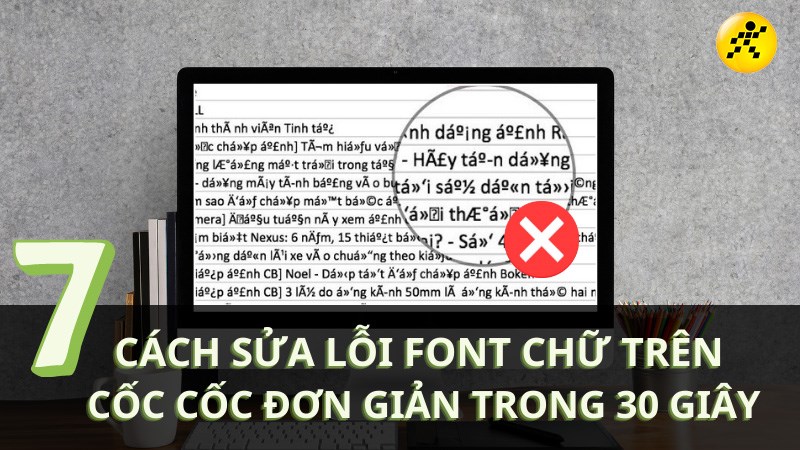 Cách khắc phục lỗi font chữ trên Cốc Cốc
