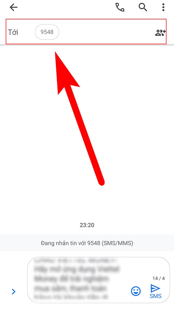 Gửi tin nhắn nghi ngờ bạn đ&atilde; sao ch&eacute;p đến đầu số 9548 để hệ thống Viettel kiểm tra v&agrave; phản hồi