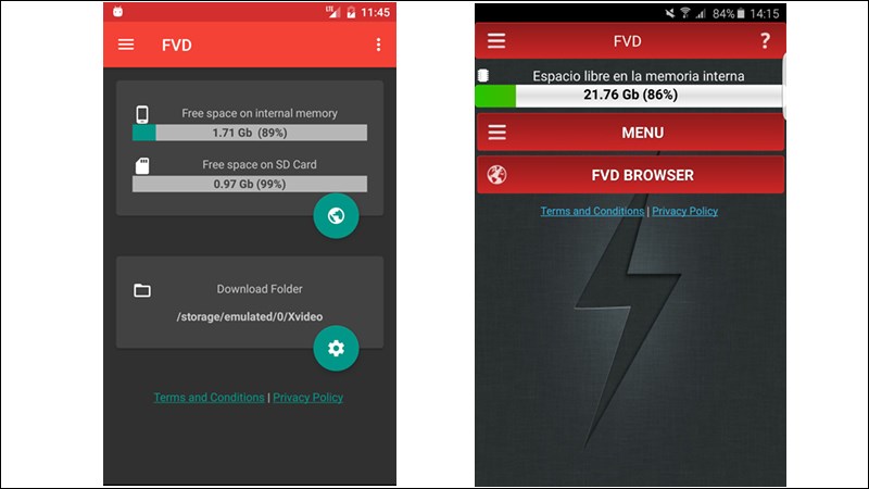 FVD - Free Video Downloader: Phần mềm tải video cho Android