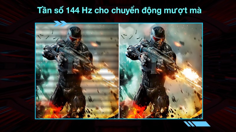 Chuyển động trong game mượt m&agrave;