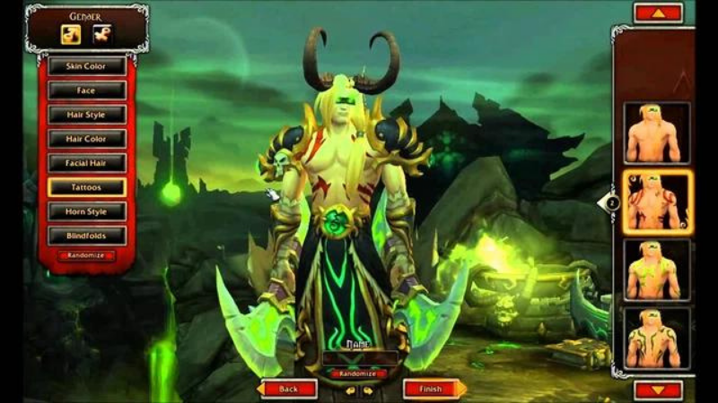 Class nhân vật trong World of Warcraft