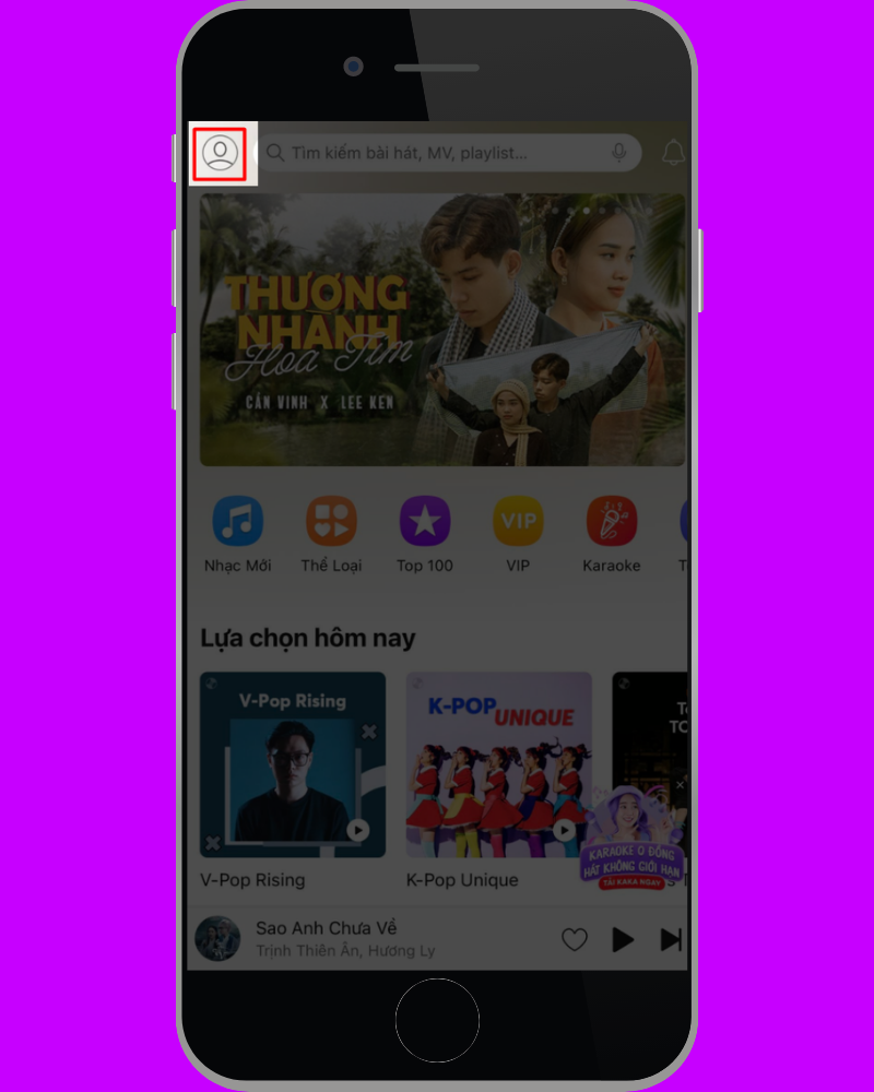 Chọn Biểu tượng c&aacute; nh&acirc;n