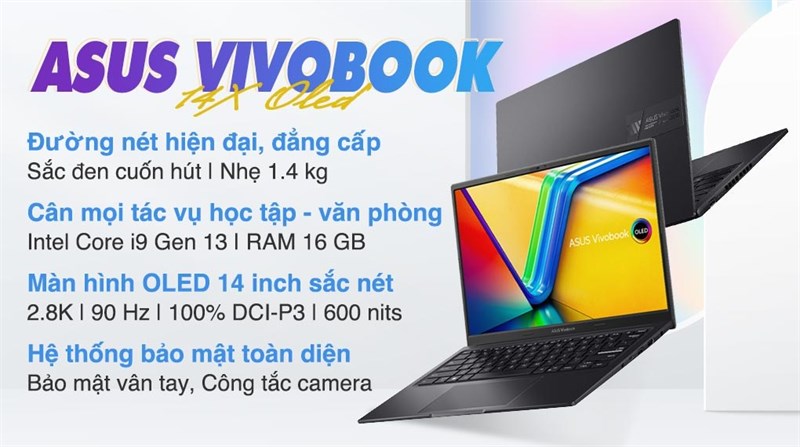 Asus Vivobook 14X OLED S3405VA i9