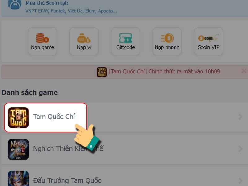 Chọn Tam Quốc Chí