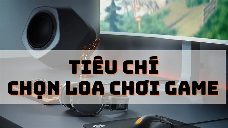 Ti&ecirc;u ch&iacute; chọn loa chơi game