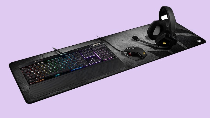Miếng l&oacute;t chuột v&agrave; b&agrave;n ph&iacute;m Corsair MM300 Pro 