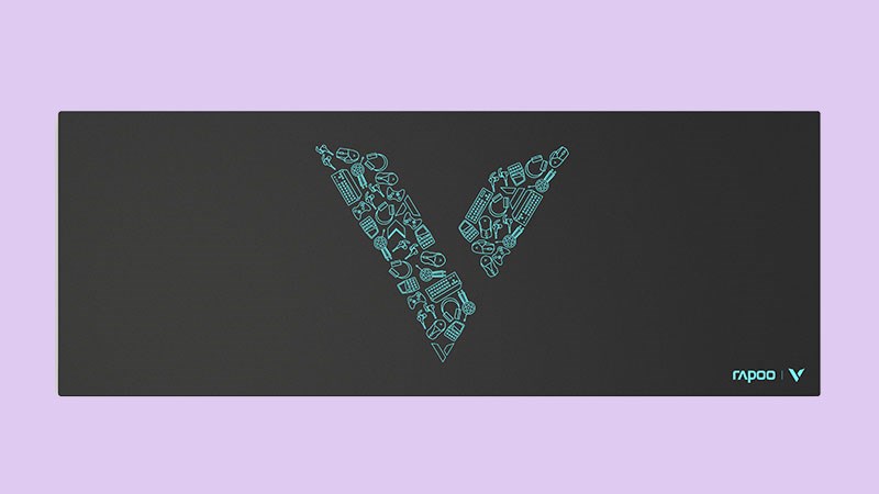 Miếng l&oacute;t chuột v&agrave; b&agrave;n ph&iacute;m Rapoo V1L 