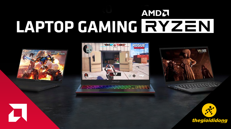 TOP laptop gaming dùng chip AMD Ryzen đáng mua nhất 2022