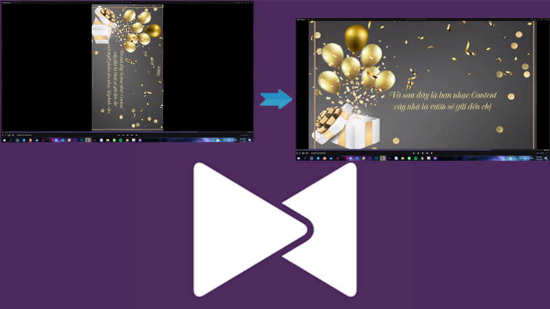 Hướng d&acirc;̃n xoay video bị ngược trong KMPlayer đơn giản, chi ti&ecirc;́t