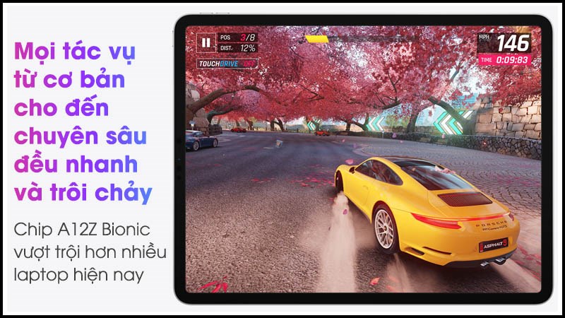 Sản phẩm được trang bị bộ vi xử l&yacute; Apple A12Z Bionic mạnh mẽ