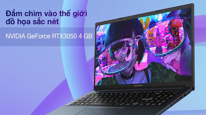 H&igrave;nh ảnh sắc n&eacute;t c&ugrave;ng card đồ họa RTX3050