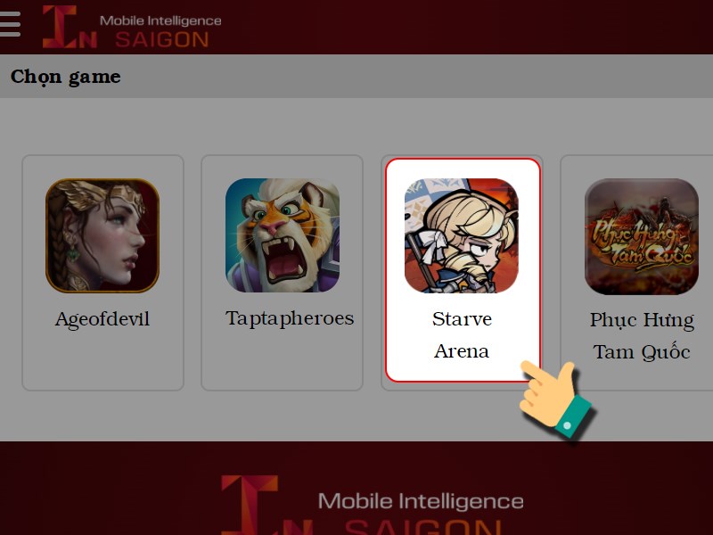 Nạp cho game Starve Arena Nạp cho game Starve Arena