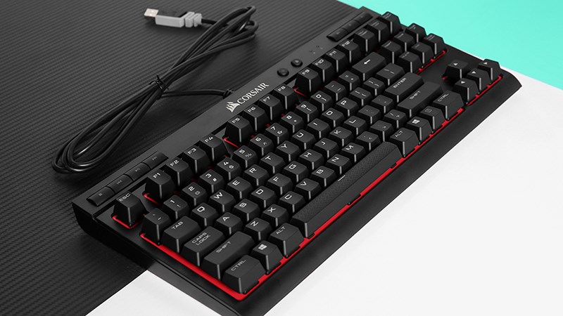 Bàn Phím Cơ Có Dây Gaming Corsair K63 Compact Mechanical Bàn Phím Cơ Có Dây Gaming Corsair K63 Compact Mechanical