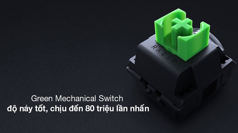 Green Mechanical Switch Green Mechanical Switch