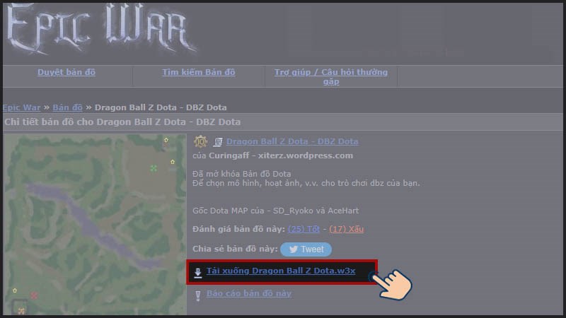 Bạn ấn v&agrave;o mục Tải xuống