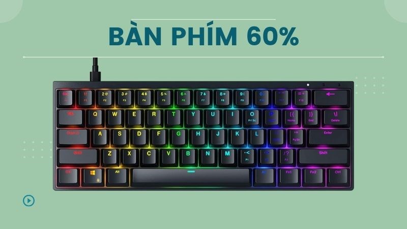 Bàn phím 60%