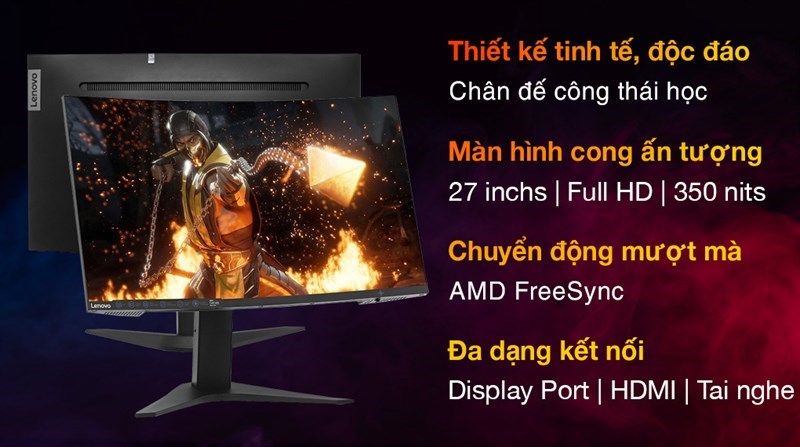Màn hình cong Lenovo G27C-10 27