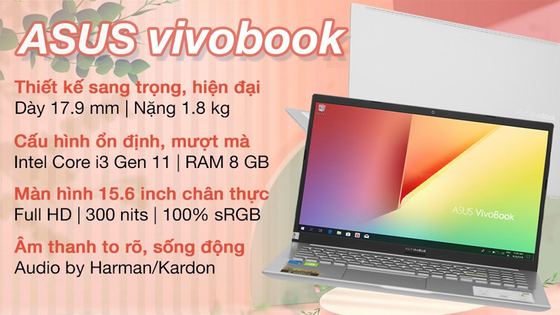  Asus VivoBook A515EA i3